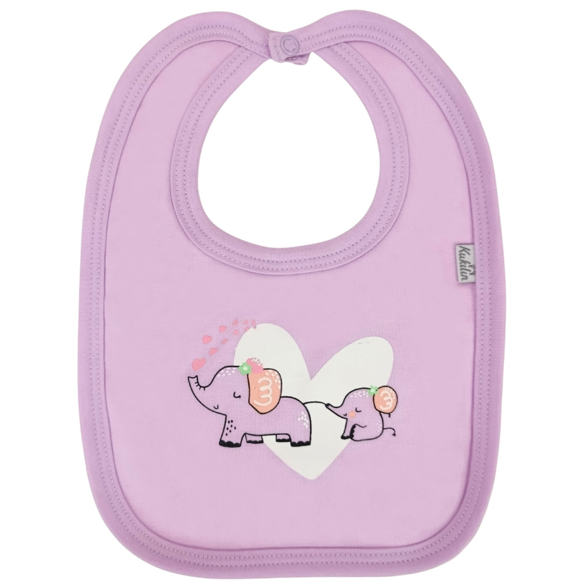 Babero en algodón Con Broche - S2414