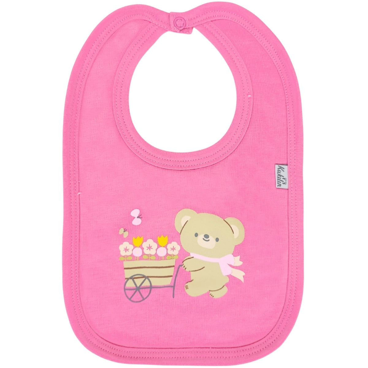 Babero en algodón Con Broche - S2415