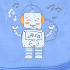 Babero en algodón Con Broche - S2419