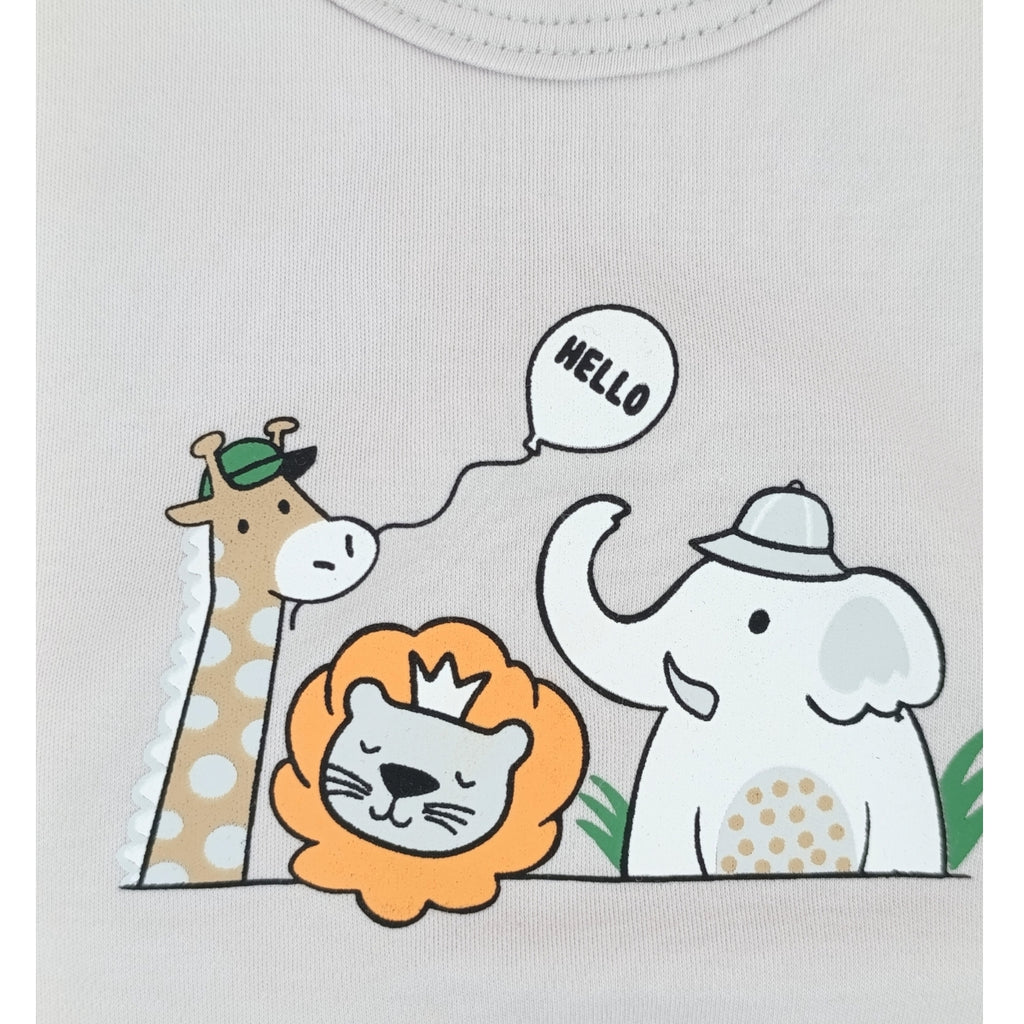 Babero en algodón Con Broche - S2420