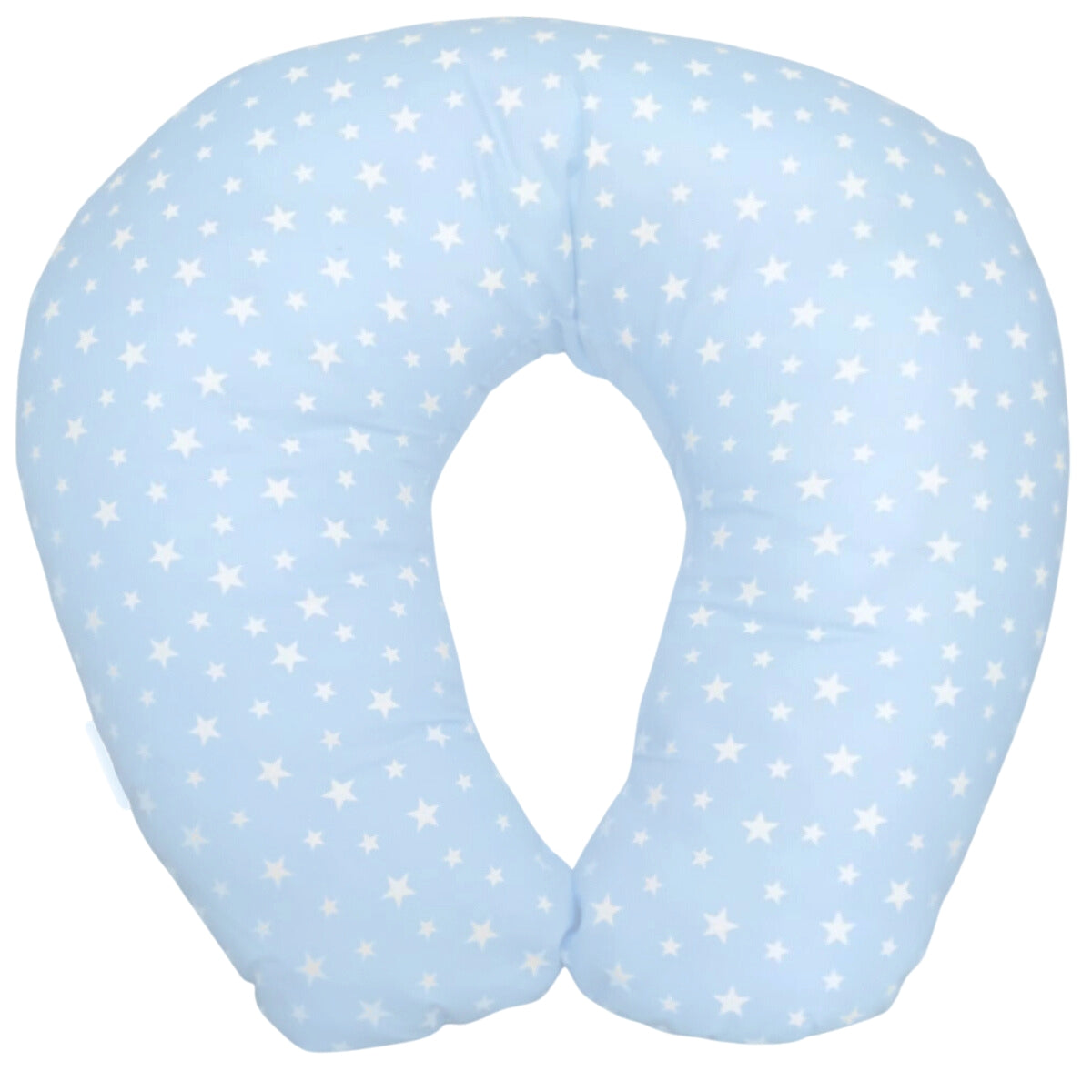 Cojín de lactancia - Estrellas - Celeste
