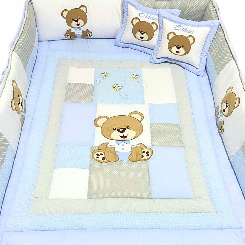 Set de Cama Cuna Cajonera y 4 protectores - Prestige - El Osito