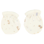 Mitones de Algodón para Recién Nacido Niño  | Set x3 Pares | T2202