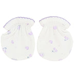 Mitones de Algodón Niña para Recién Nacido | Set x3 Pares | T2202