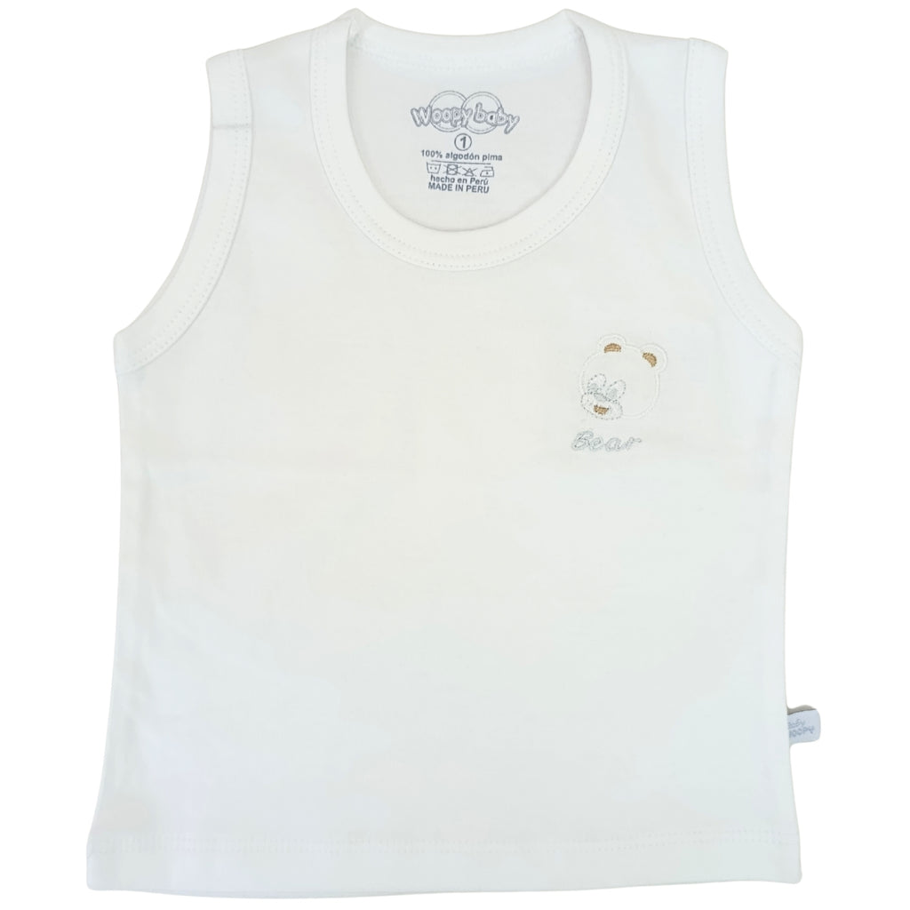 Polo Sin Mangas Bividí de Bebe - N79