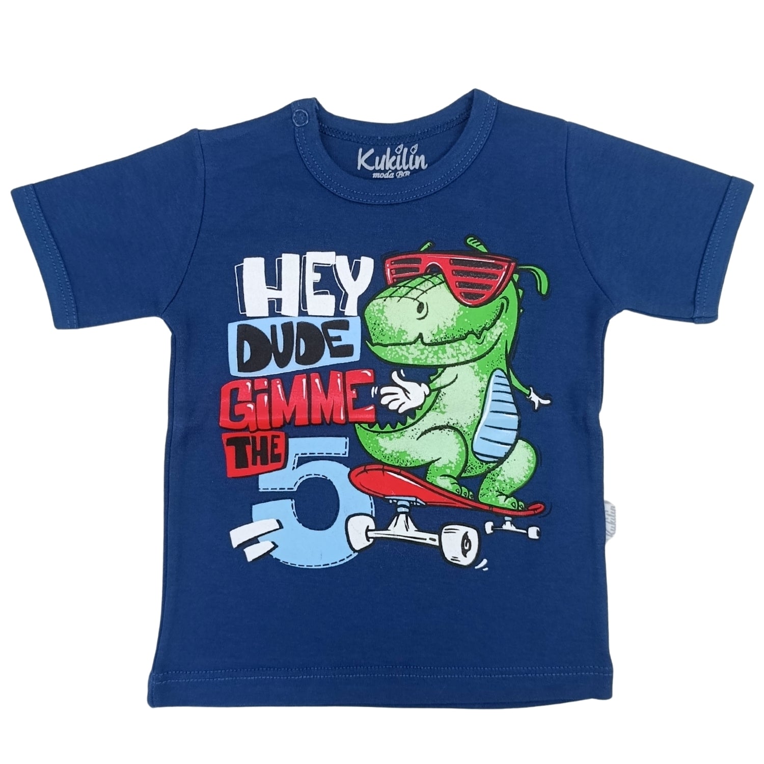 Polo de Bebé Manga Corta en Algodón - N7