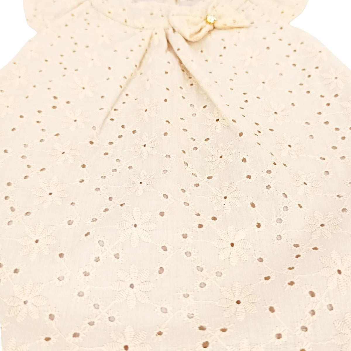 Vestido bebé - Kateryn - Crema