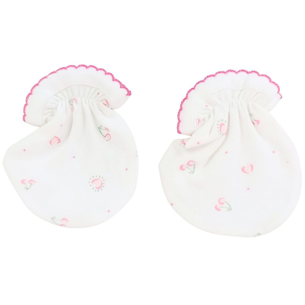 Mitones de Algodón Niña para Recién Nacido | Set x3 Pares | T2202