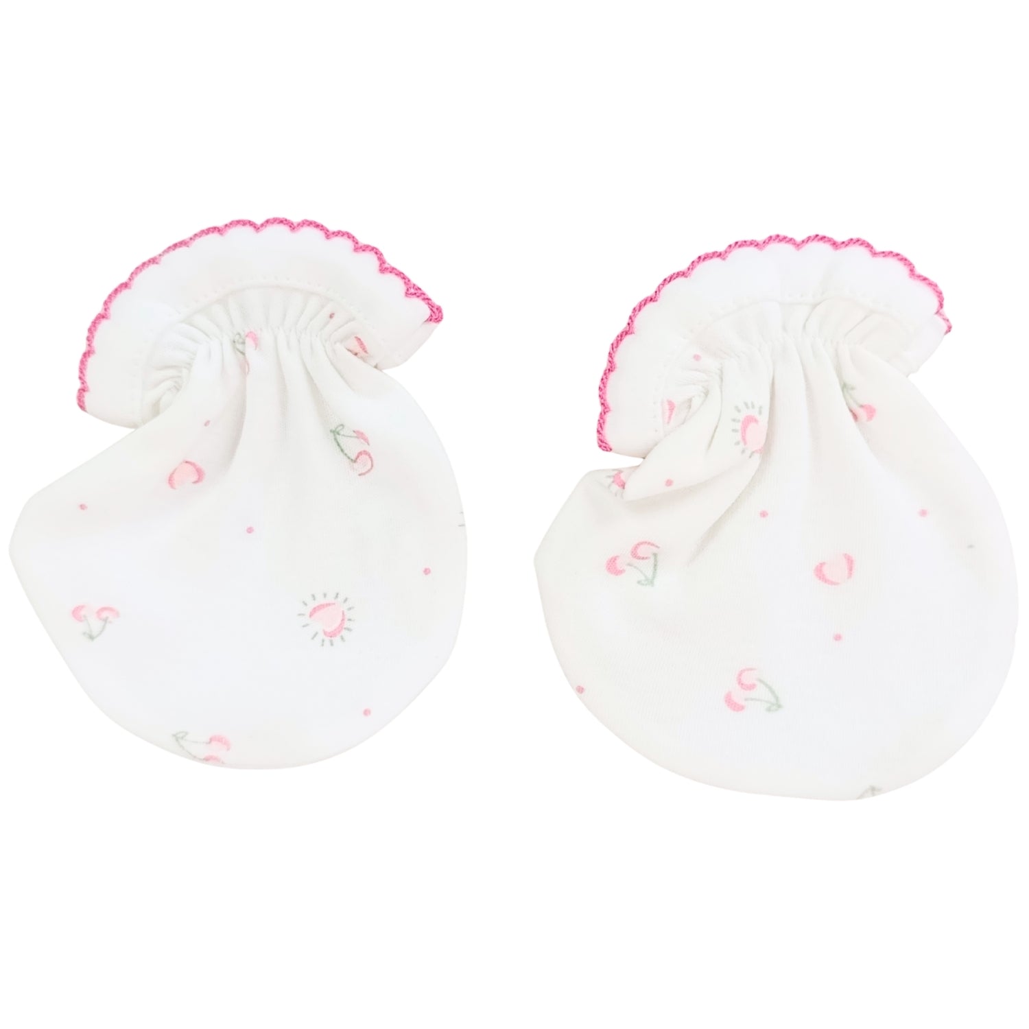 Mitones de Algodón Niña para Recién Nacido | Set x3 Pares | T2202