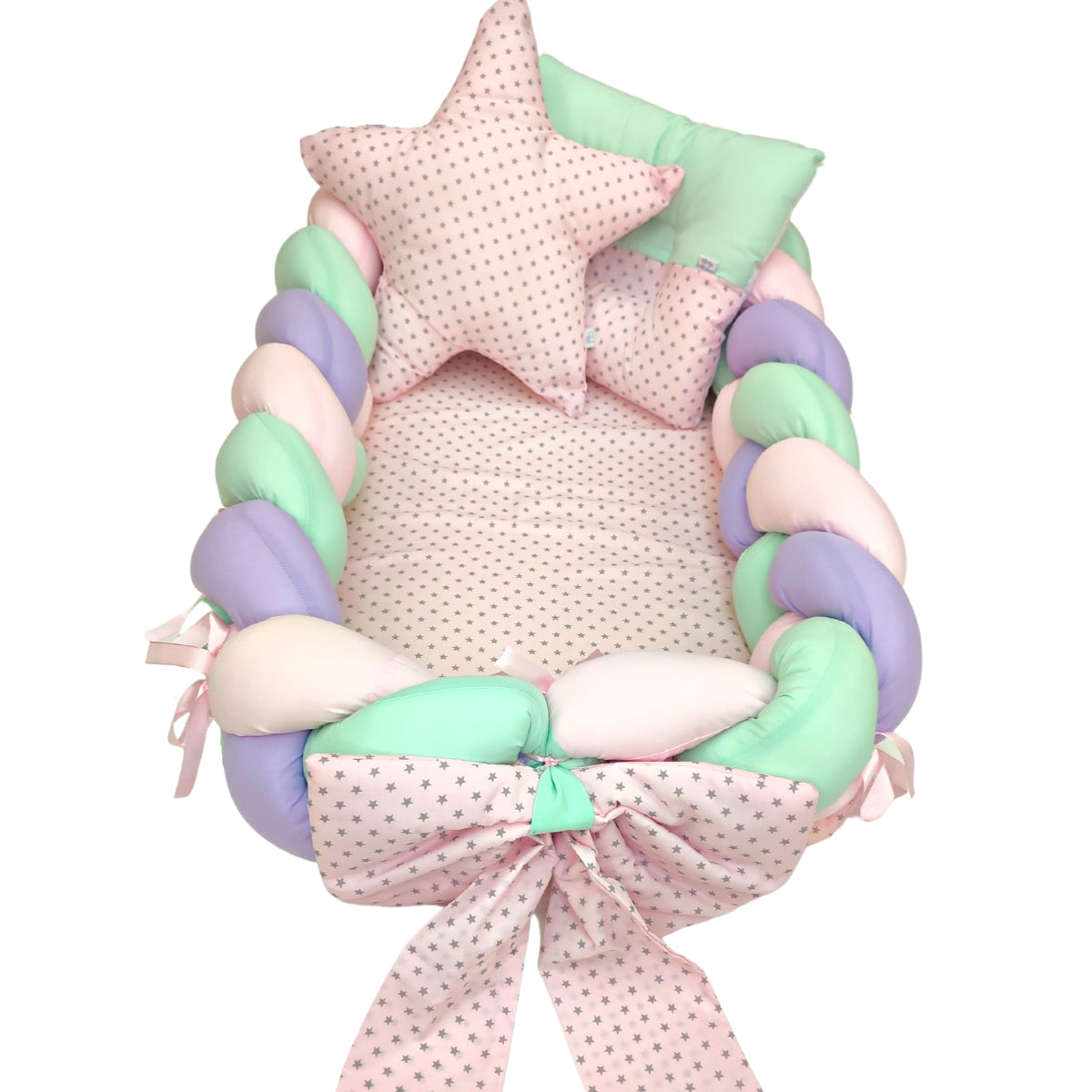 Nido Colecho Trenzado Estrellita / Caramelos