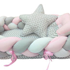 Nido Colecho Trenzado Mar Rosado