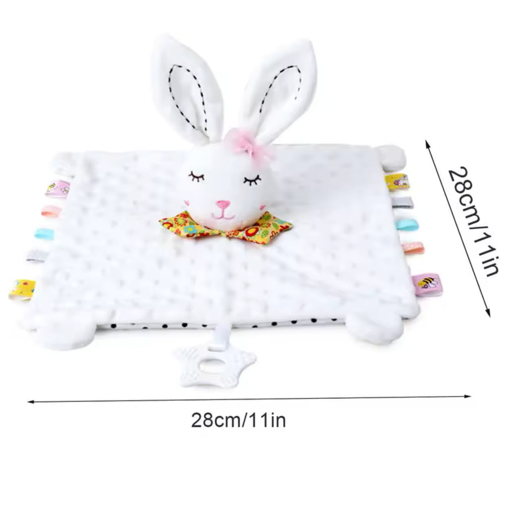 Mantita de Apego Dulce Conejito - Blanco