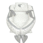 Nido Colecho Expandible Jumbo Estrellas - Blanco