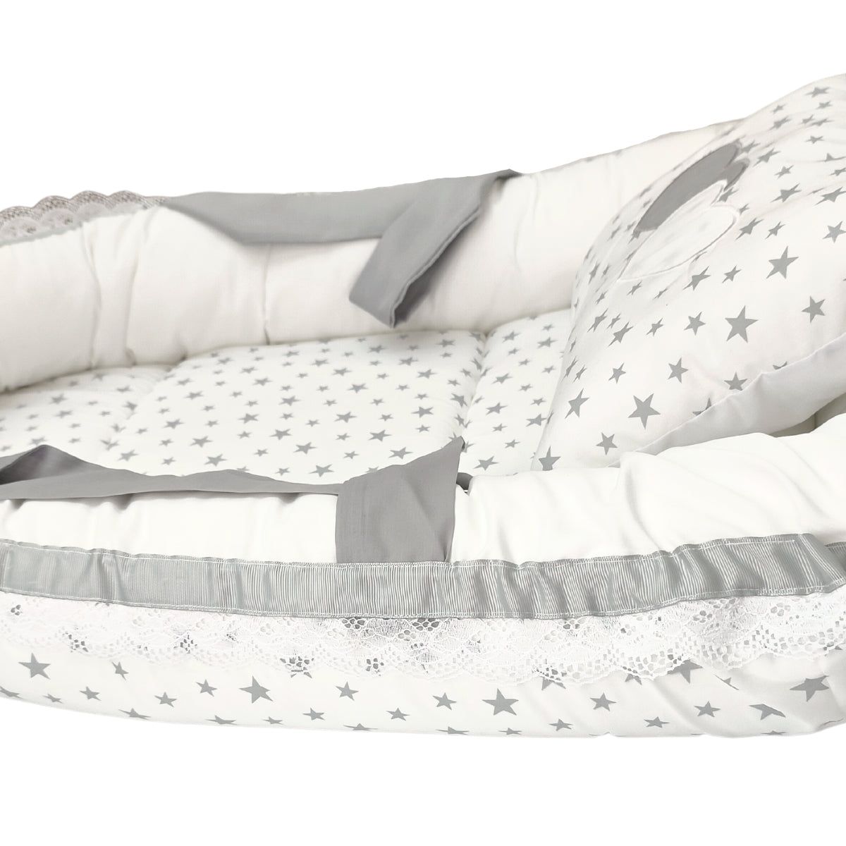 Nido Colecho Expandible Jumbo Estrellas - Blanco