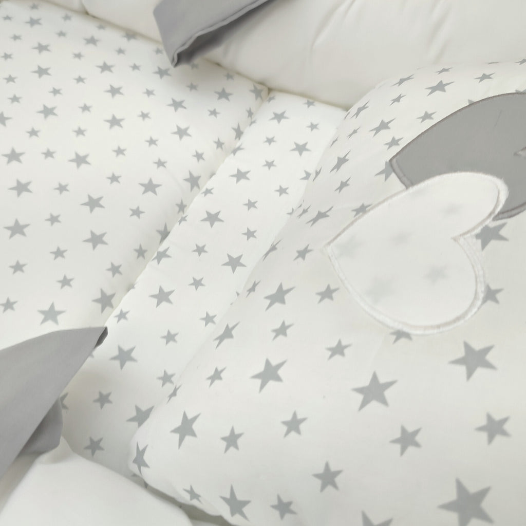 Nido Colecho Expandible Jumbo Estrellas - Blanco