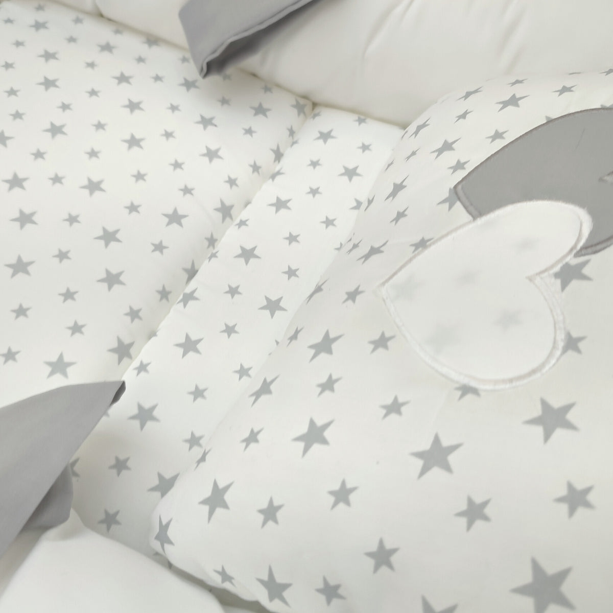 Nido Colecho Expandible Jumbo Estrellas - Blanco