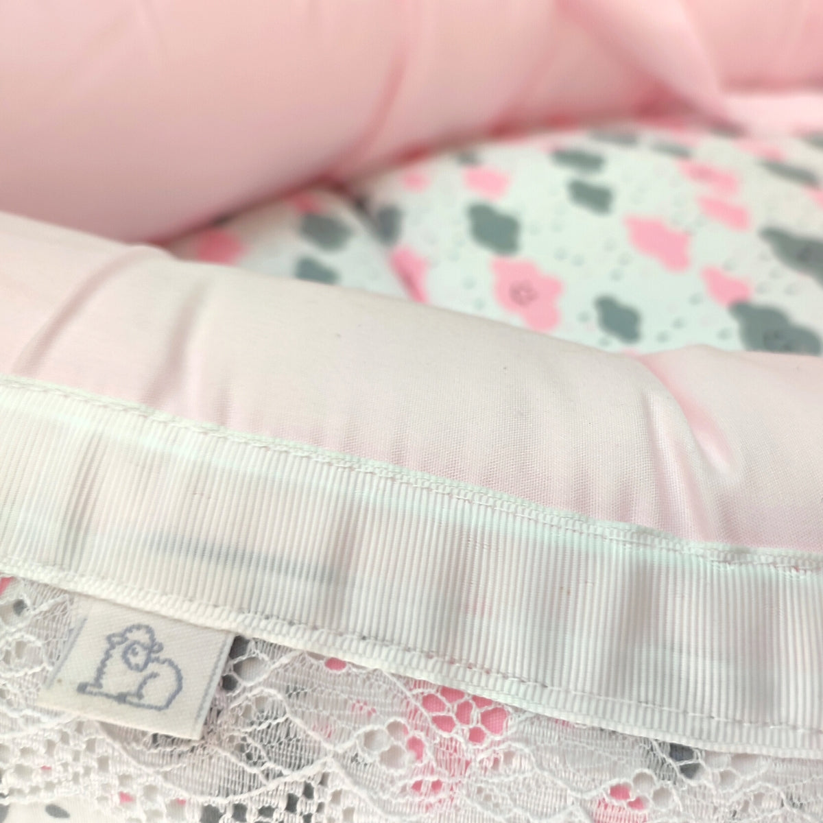 Nido Colecho Expandible Jumbo Nubes - Rosado