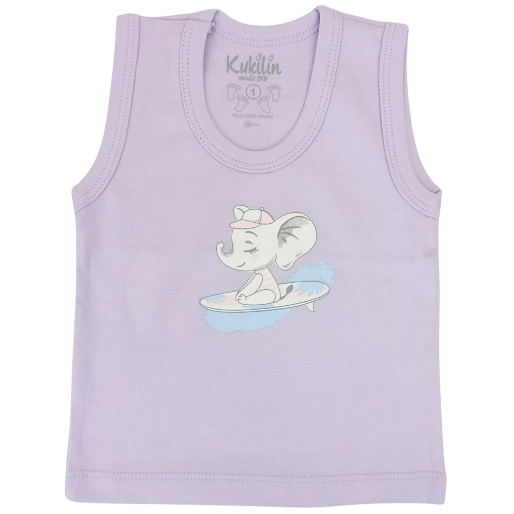 Polo Sin Mangas Bividí de Bebe - N91