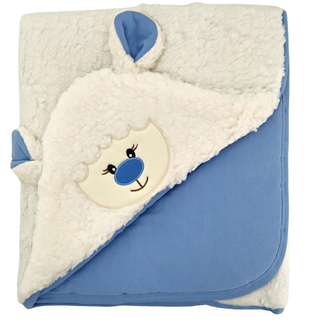 Colcha bebe Oveja - Azul Acero
