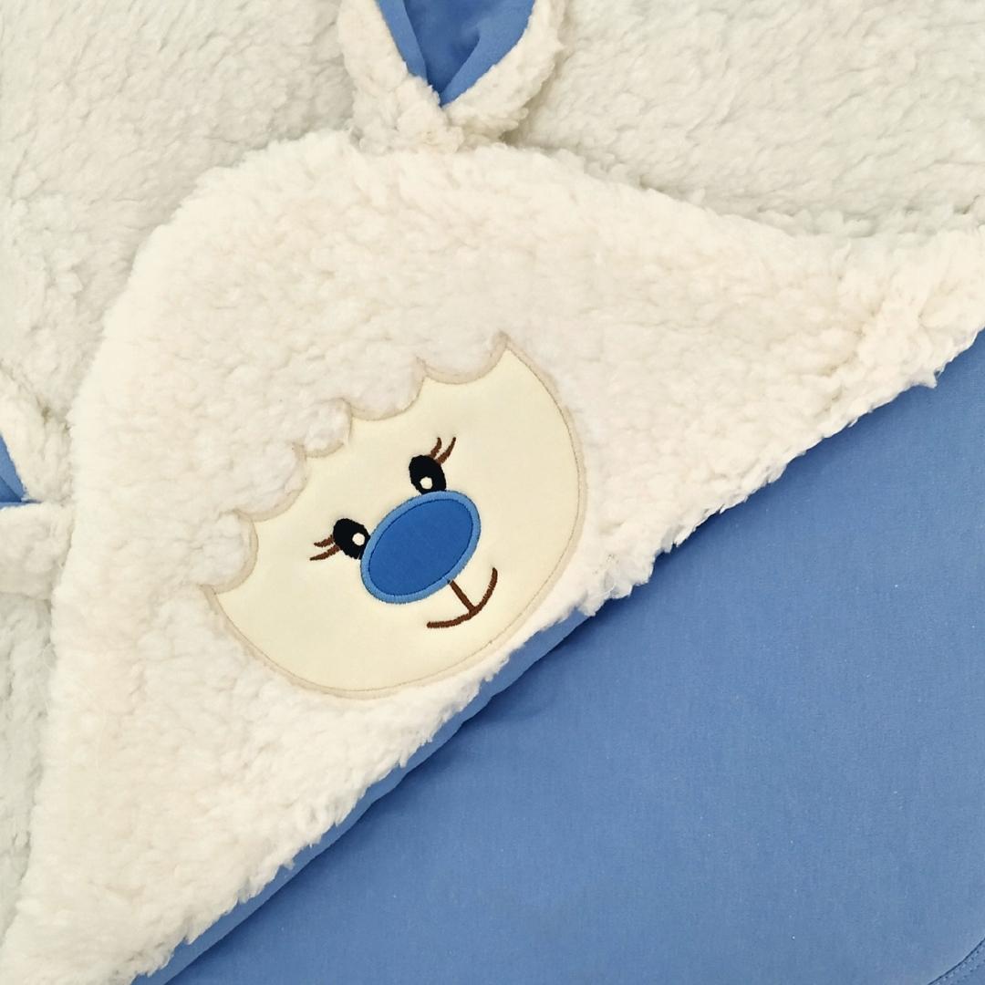 Colcha bebe Oveja - Azul Acero