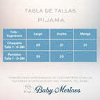 Pijama Bebé Chaqueta y Ranita - N13