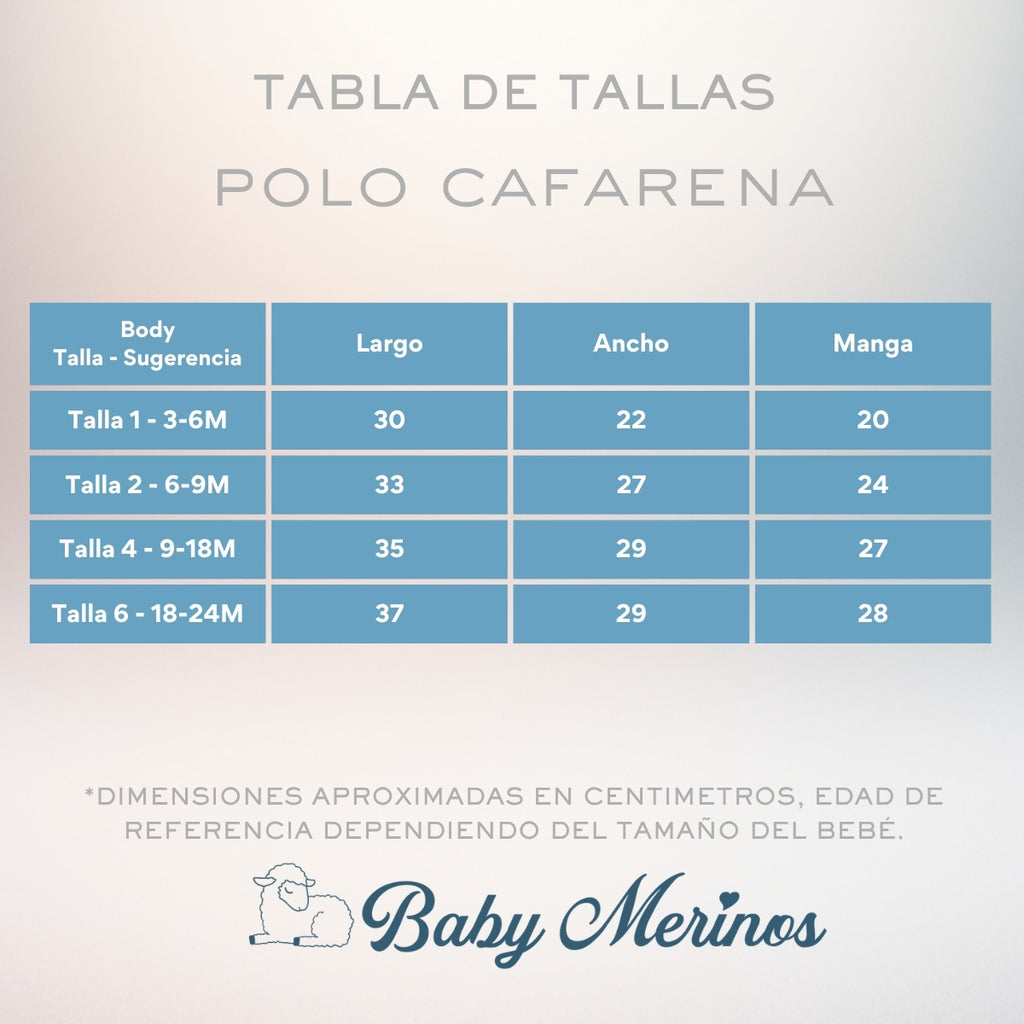 Polo Cafarena de Bebé en Algodón - N209